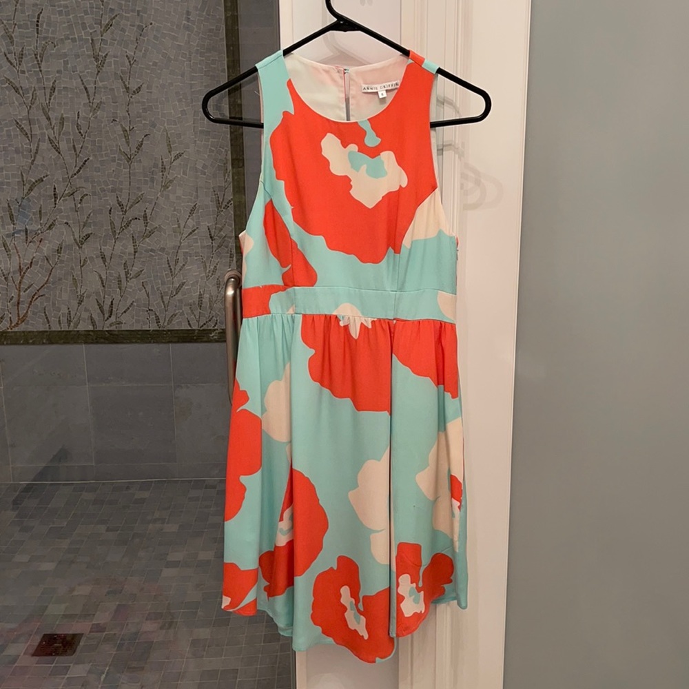 Silk blend dress